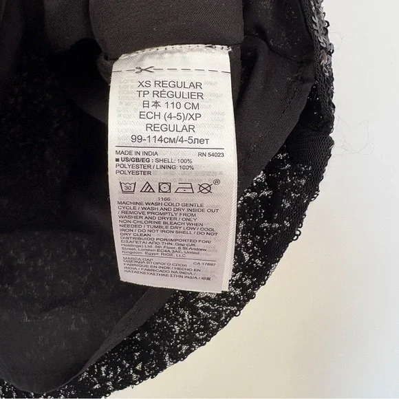 GAP Sequin Crazy Stripe Dress Multicolor - Picture 8 of 8